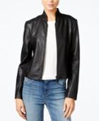 Armani Exchange Faux-leather Jacket