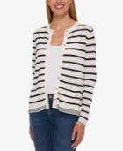 Tommy Hilfiger Striped Cardigan, Created For Macy's