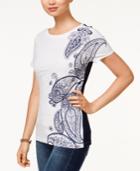 Tommy Hilfiger Amelie Paisley Graphic T-shirt
