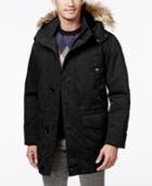 Ryan Seacrest Distinction Luxe Twill Faux-fur Trimmed Parka