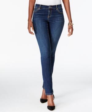 Inc International Concepts Curvy-fit Skinny-leg Beautiful Wash Jeans, Only At Macy's
