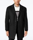 Calvin Klein Men's Minneapolis Cashmere-blend Slim-fit Overcoat