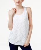 Inc International Concepts Lace-front Tank Top, Only At Macy's