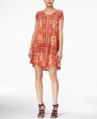 Karen Kane Maggie Short-sleeve Printed Shift Dress