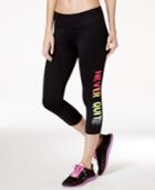Ideology Printed Cropped Leggings, Only At Macy's