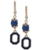Ivanka Trump Gold-tone Bead & Link Drop Earrings