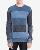 Calvin Klein Jeans Men's Colorblocked Washed Sweatshirt