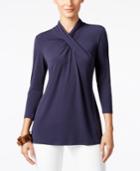 Alfani High-neck Top, Only At Macy's