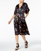 Catherine Malandrino Georgina Floral-print A-line Dress