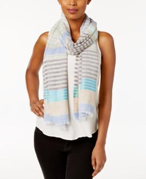 Steve Madden Speckled Stripe Scarf