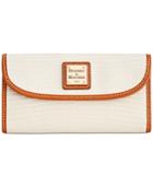 Dooney & Bourke Lizard-embossed Leather Continental Wallet, Created For Macy's