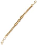 Lucky Brand Gold-tone & Rope Waxed Bracelet