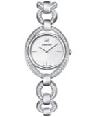 Swarovski Women's Swiss Stella Stainless Steel Link Bracelet Watch 29x35mm