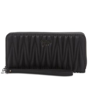 Guess Keegan Large Zip Around Wallet