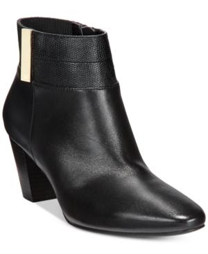 Alfani Women's Step 'n Flex Palessa Booties, Only At Macy's Women's Shoes