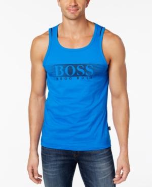 Hugo Boss Men's Graphic-print Cotton Tank