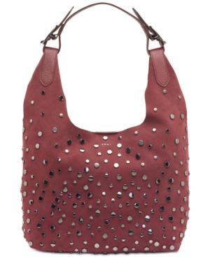 Dkny Wes Stud Hobo, Created For Macy's