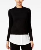 Alfani Layered-look Sweater, Only At Macy's