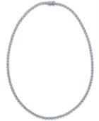 Certified Diamond Tennis Necklace (7 Ct. T.w.) In 14k White Gold