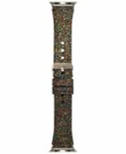 I.n.c. Women's Rainbow Glitter Silicone Apple Watch Strap, Created For Macy's