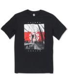 Element Men's Dual Logo Print Cotton T-shirt