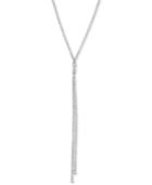Say Yes To The Prom Silver-tone Crystal Lariat Necklace, A Macy's Exclusive Style