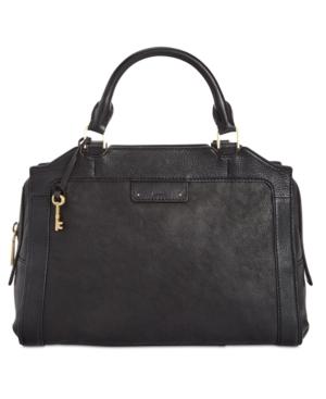 Fossil Logan Leather Satchel