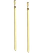 Bcbgeneration Gold-tone Long Sword Drop Earrings