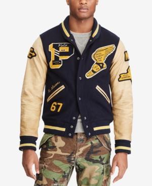 Polo Ralph Lauren Men's Iconic Letterman Jacket
