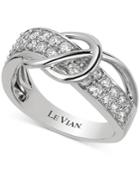Le Vian Vanilla Diamond Swirl Ring (3/4 Ct. T.w.) In 14k White Gold