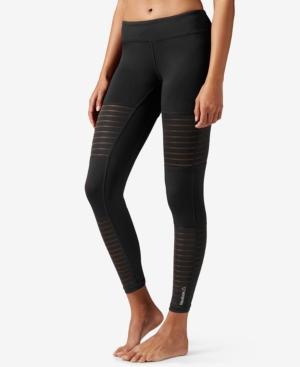 Reebok Speedwick Mesh-trimmed Leggings