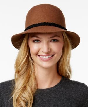 Nine West Braided Band Felt Cloche