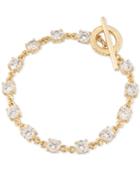Carolee Gold-tone Crystal Toggle Bracelet