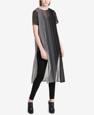 Calvin Klein Sheer Chiffon Tunic