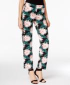 Karen Kane Floral-print Soft Pants