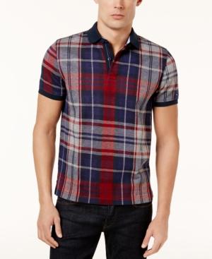 Tommy Hilfiger Men's Bennett Tartan Slim-fit Polo