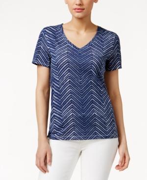 Tommy Hilfiger Chevron-print T-shirt