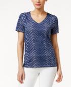 Tommy Hilfiger Chevron-print T-shirt