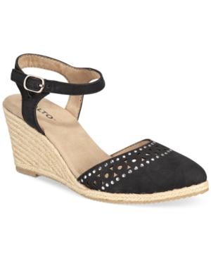 Rialto Constance Espadrille Wedge Sandals Women's Shoes