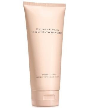 Donna Karan Liquid Cashmere Body Lotion, 6.7 Oz