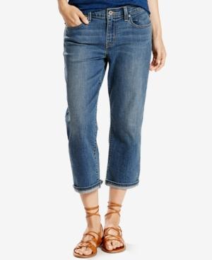 Levi's Classic Grassy Bluff Wash Capri Jeans