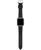 Kate Spade New York Black Silicone Scallop Apple Watch Strap