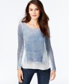 Inc International Concepts Petite Faux-layered Sweater, Only At Macy's