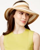 Vince Camuto Striped Roll Up Visor
