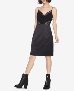Bcbgeneration Lace-inset Slip Dress