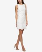 Jessica Simpson Floral-applique Sheath Dress