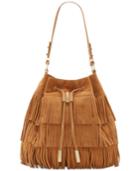 Vince Camuto Joni Fringe Drawstring Bag