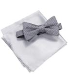 Alfani Men's Richmond Geometric Bow Tie & Pocket Square Set, Only At Macy's