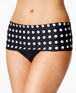 Coco Reef Polka-dot Foldover Bikini Bottom Women's Swimsuit