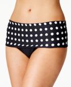 Coco Reef Polka-dot Foldover Bikini Bottom Women's Swimsuit